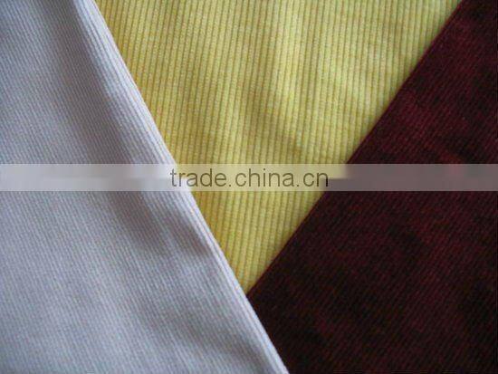 100%COTTON SPANDEX CORDUROY 12x16+70D/51x134 57/58'' 16WALES