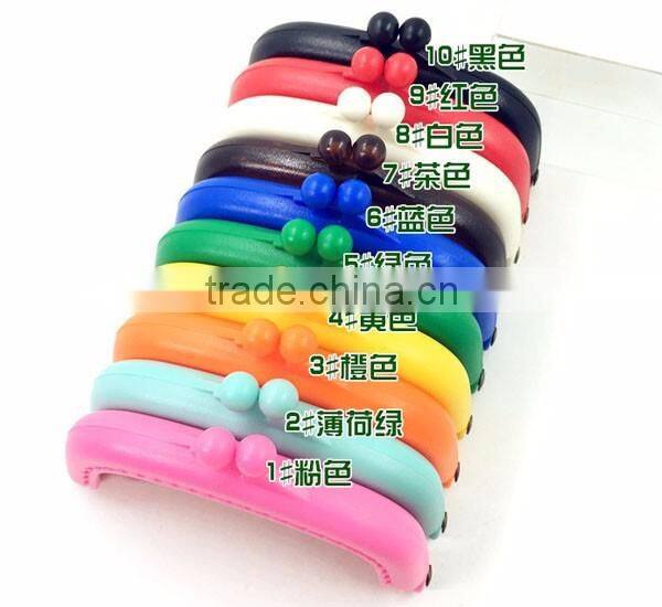 2016 new+ high quality plastic purse frame-8.5cm