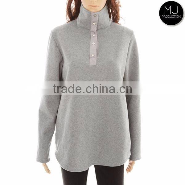 Factory wholesale sherpa pullover