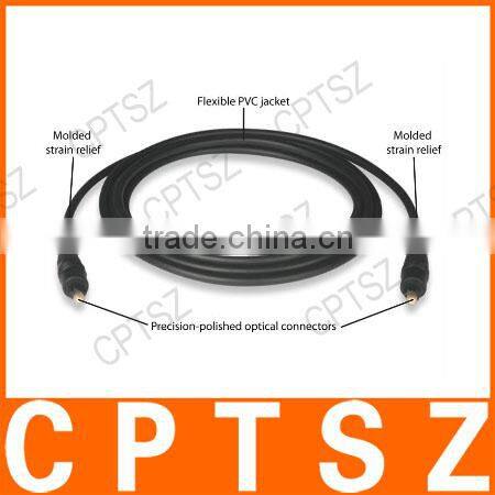 Optical Fiber Digital Audio Toslink Male to Male Cable - (1.8M-Length)
