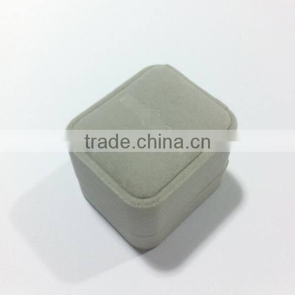 Soft Flocked Velour Jewelry Box Ring Box Gift Packing
