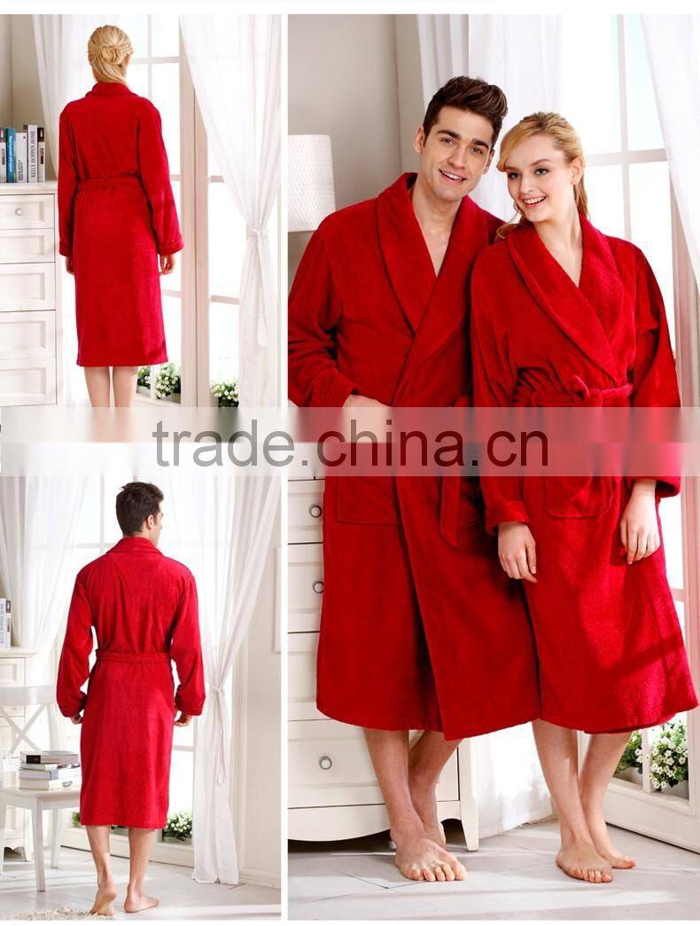 chinese product terry cotton bathrobes