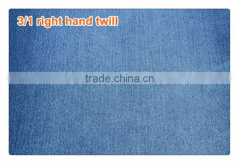 indigo blue for woman jeans denim fabric