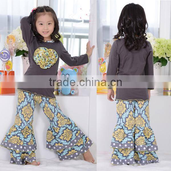 baby cotton clothes baby nonet sleeve with long pants set