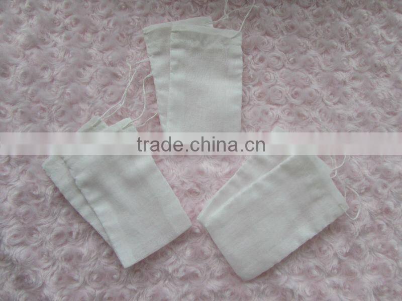 100% COTTON NATURAL MUSLIN DRAWSTRING BAG Sturdy cleans up easily and works great get the grain in the water without a mess