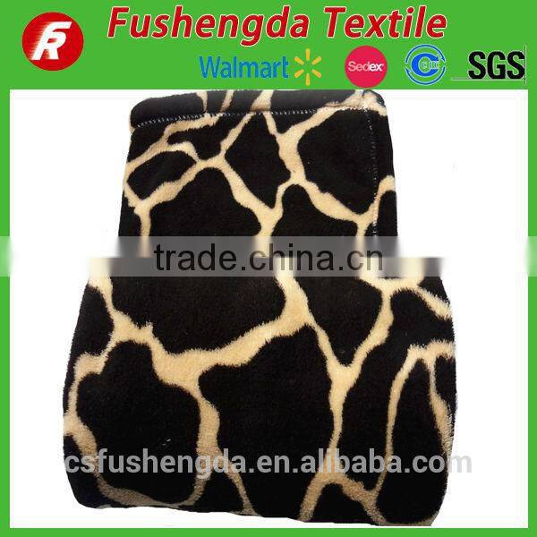 Classic style animal design blanket cheap wholesale blankets