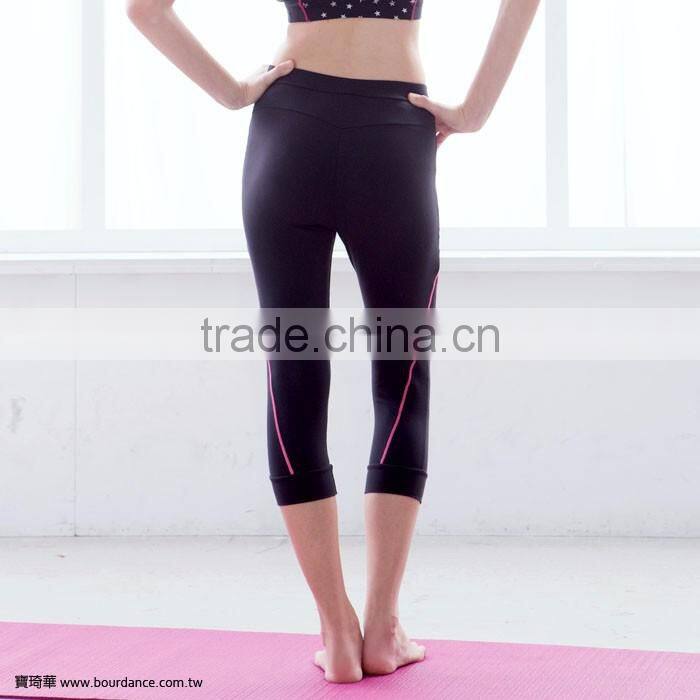 Fitness clothing supplex women capri yoga pants