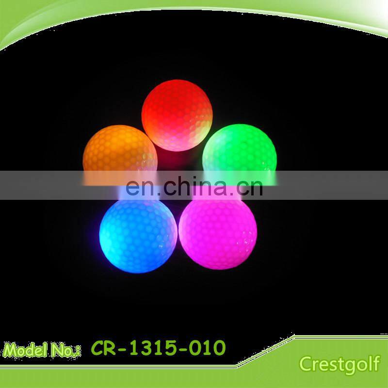 Color Custmed LED Golf Balls Cool Flash Golf LED ball