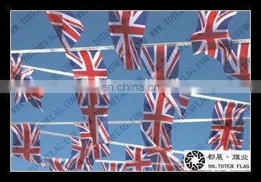 Decorative outdoor flags , Durable String Flags , Bunting National Flag