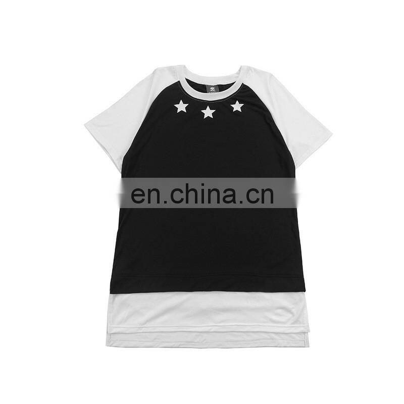 Custom men's long t shirts 6756