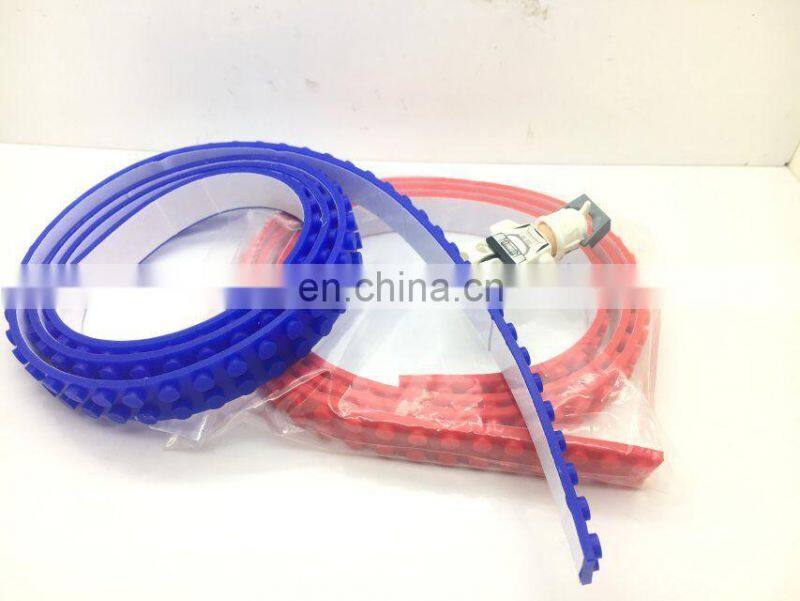 New Arrive Adhesive Loops Silicone Legoes Toy Brick Tape, Building Block Tape