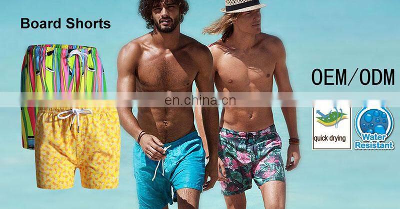 Wholesale quick dry polyester swimming suits, custom fishing shorts no minimum