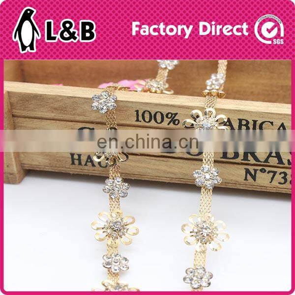 wholesale accessories dresses rhinestone cup chain