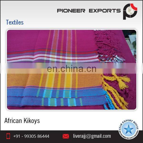 100% Pure Cotton Beautiful Eastern African Kikoys