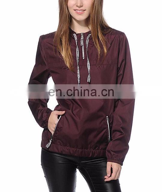 Wind Breaker Jacket - 2017 new Custom ladies Spring Microfiber Wind Breaker waterproof windbreaker jacket