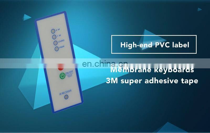 Custom Remote Control Membrane Switch Panel Waterproof Numeric Keypad