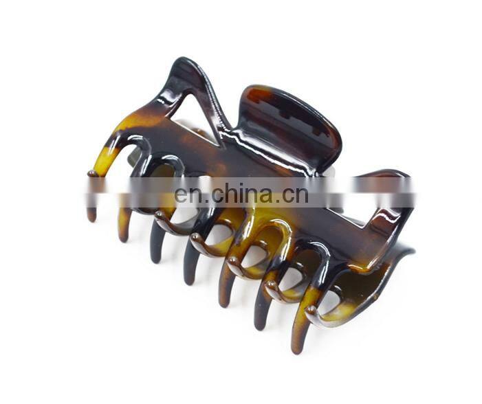 Women Hair Accessories plastic Tortoise shell Hair Claws Clips for long hair