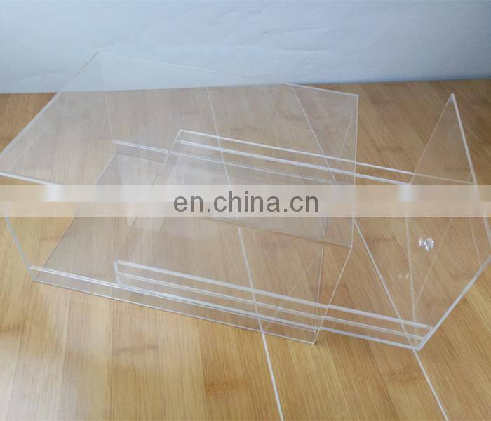 clear acrylic stackable shoe boxes,transparent shoe box