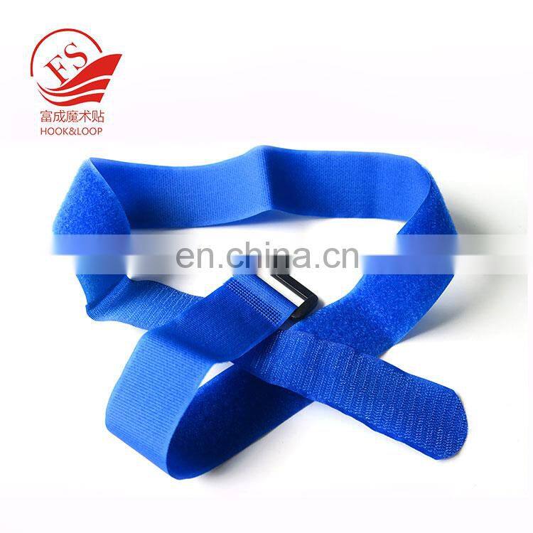 100% nylon recycled black color cable ties with plastic buckle