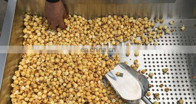 American round ball type popcorn machine automatic popcorn vending machine