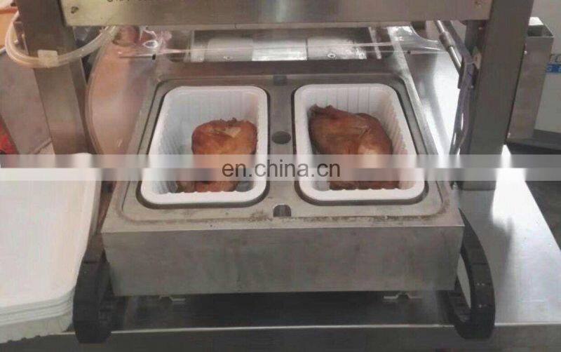 map Compartment Tray Vacuum Gas Flushing Sealing Machine