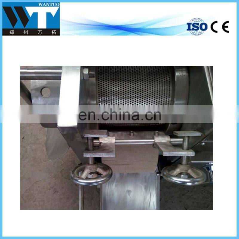 Automatic fish flesh separator chicken bone removing machine for sale