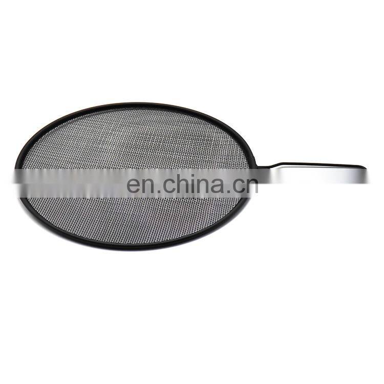 Stainless Steel Splatter Screen Stainless Steel Mesh Frying Pan Grease Screen