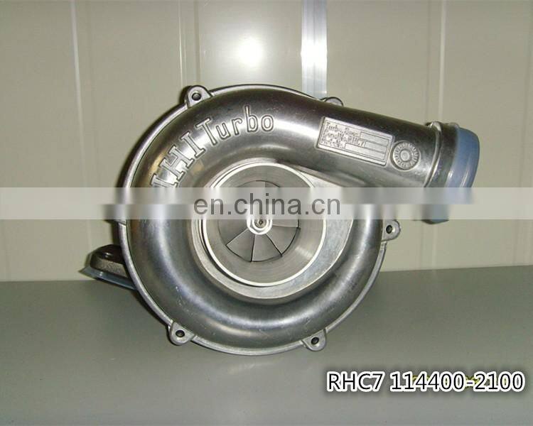 Diesel Engine parts RHC7 Turbocharger for Isuzu Navistar Industrial 6BG1 Engine CI56 Turbo 703724-0001 114400-2100 11440-02100