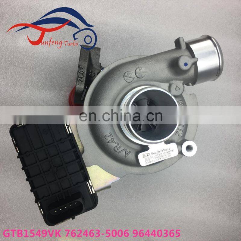 GTB1549VK Turbo 762463-5006S 96440365 Turbocharger for Chevrolet Captiva Z20S Euro 4 Engine