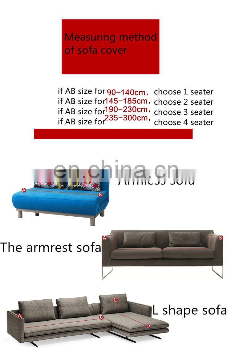 Green Flower Stretch Sofa Slipcover Polyester Spandex Fabric Couch Covers Sofa Furniture Protector (2 Seat)