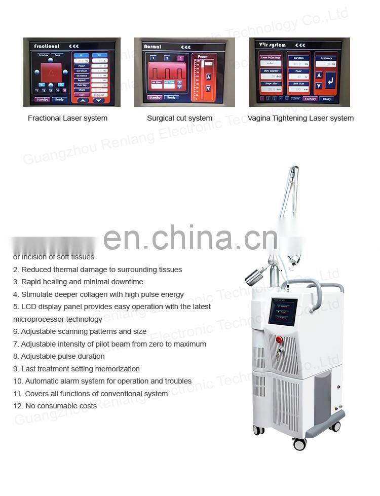 CE C02 fractional laser equipment/laser co2 fractional/best acne treatment machine