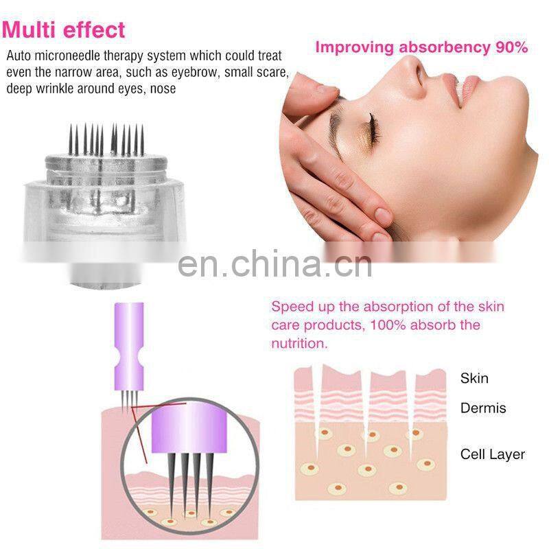 Pin needle cartridge replacement micro needles head stainless steel tattoo needles for dr derma pen tattoo tips