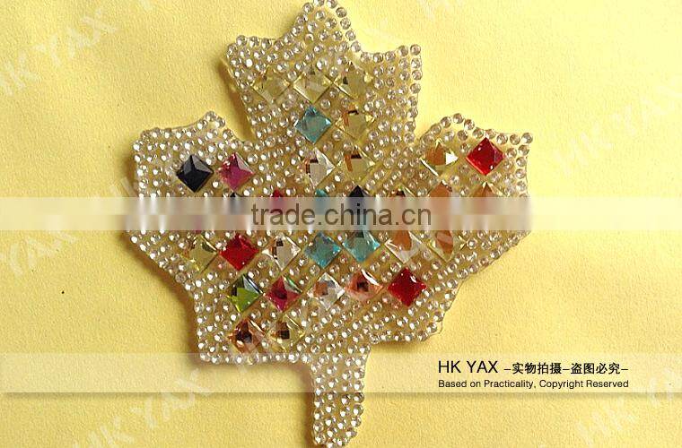 T0912 High Quality transfer stone patches,heat transfer rhinestone patches cheap,iron on crystal stone patch heart shaped