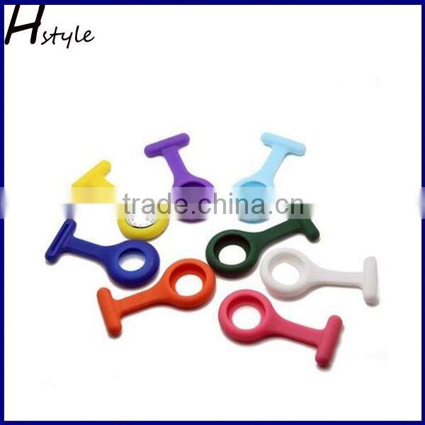 2016 New Product Silicone Rubber Nurse Watch Nurse FOB Watch Black WP019