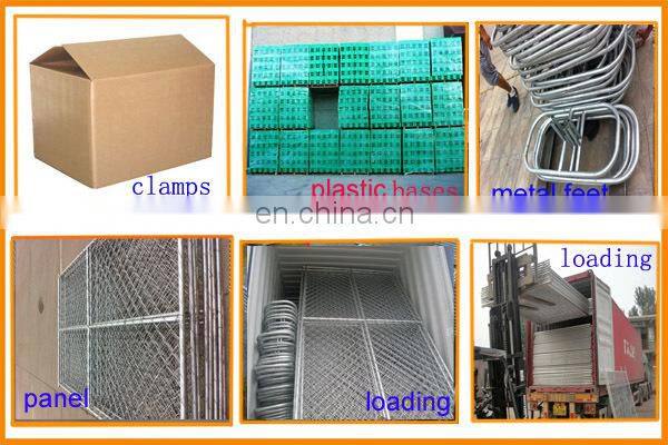 Canada Standard Blue Color Temporary Fence