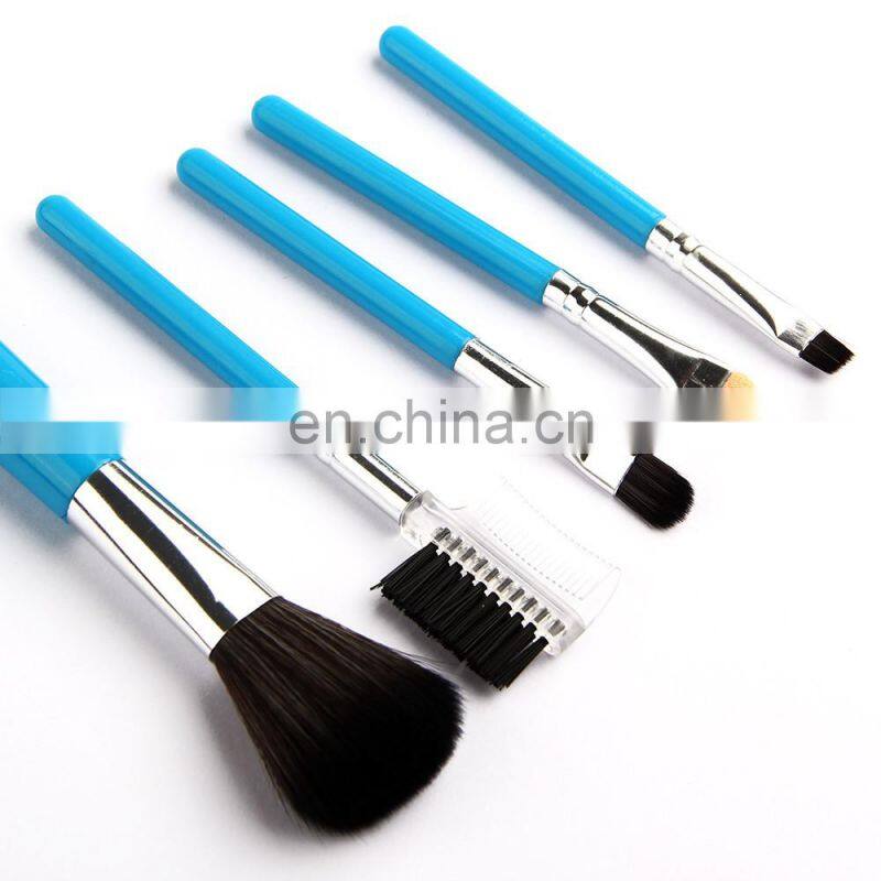 5PCS/Set Professional Cosmetic Makeup Brushes Set / Styling Tools Accessories Foundation Beauty Make up Toiletry Kit