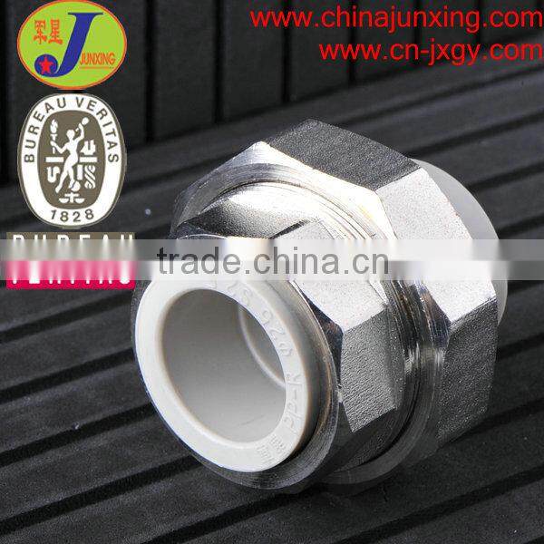 PPR pipe fittings/ ppr fittings double plastic end union