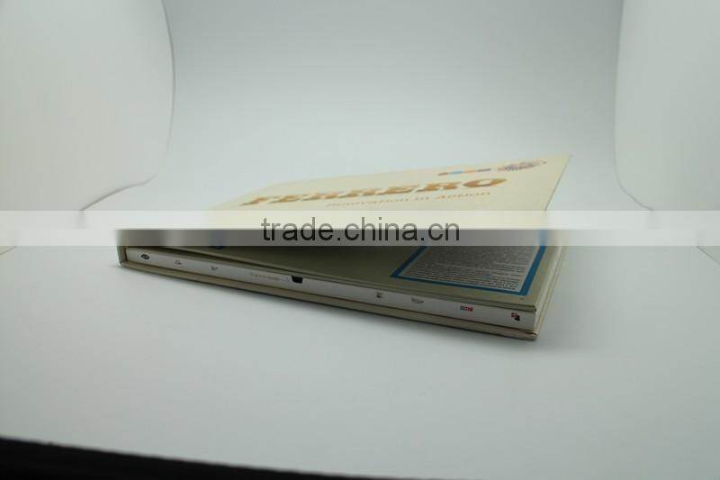 Christmas promotional gifts video brochure lcd video greeting card with Multiple buttons to control different videos