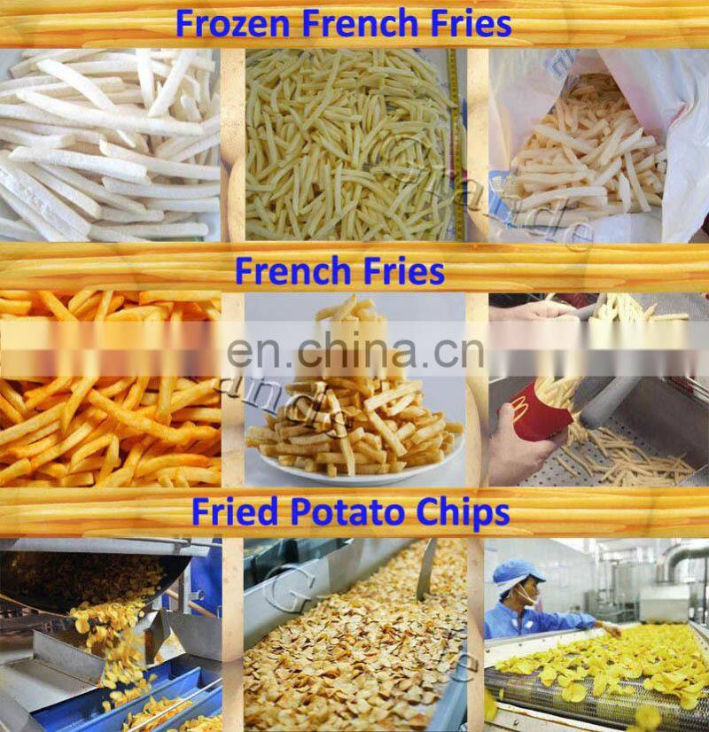 GRANDE Semi Automatic Commercial Hot Selling Frozen French Fries Machinery