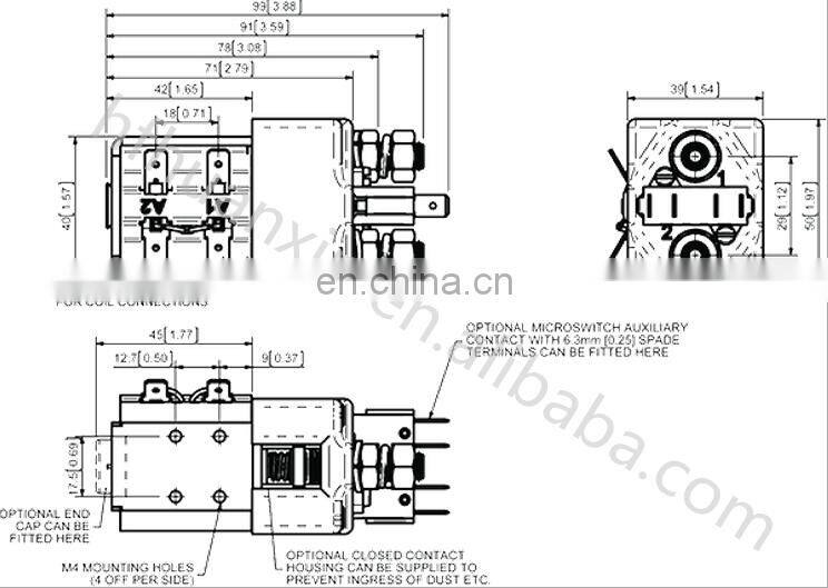 High QualityTelemecanique Electric Forklift Parts 24V DC Contactor SW80-164L