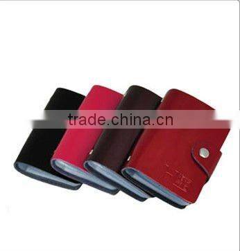 2012 high quality genuine leather card holder