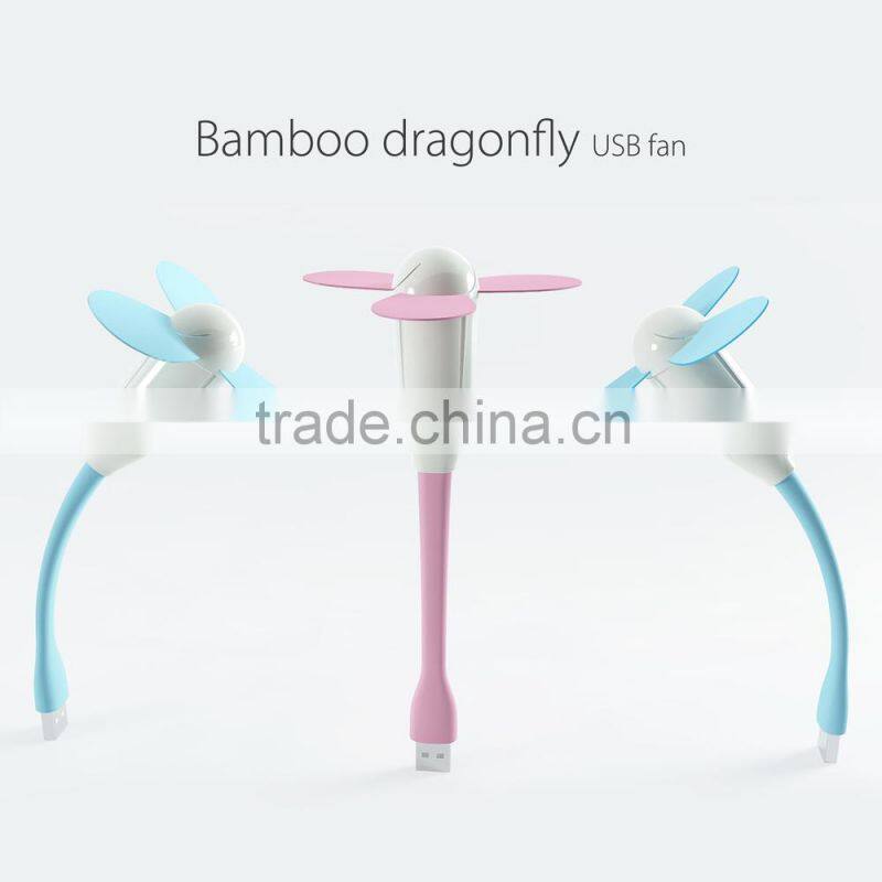 2016 promotional give away usb fan mini fan usb for laptop and power bank