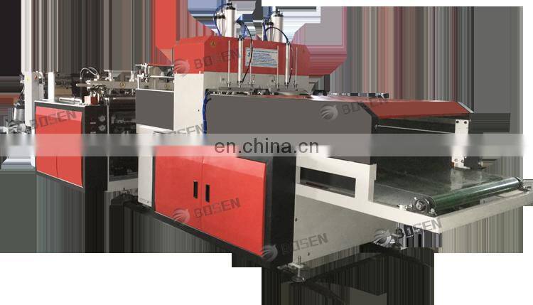 Biodegradable Cloth Patch Carry paper Polythene Garbage T-Shirt Shopping Plastic Bag Making Machine Price