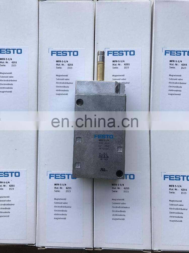 Hot selling Festo Solenoid valve festo 220v air electric valve MOFH-3-3/4 MOFH334
