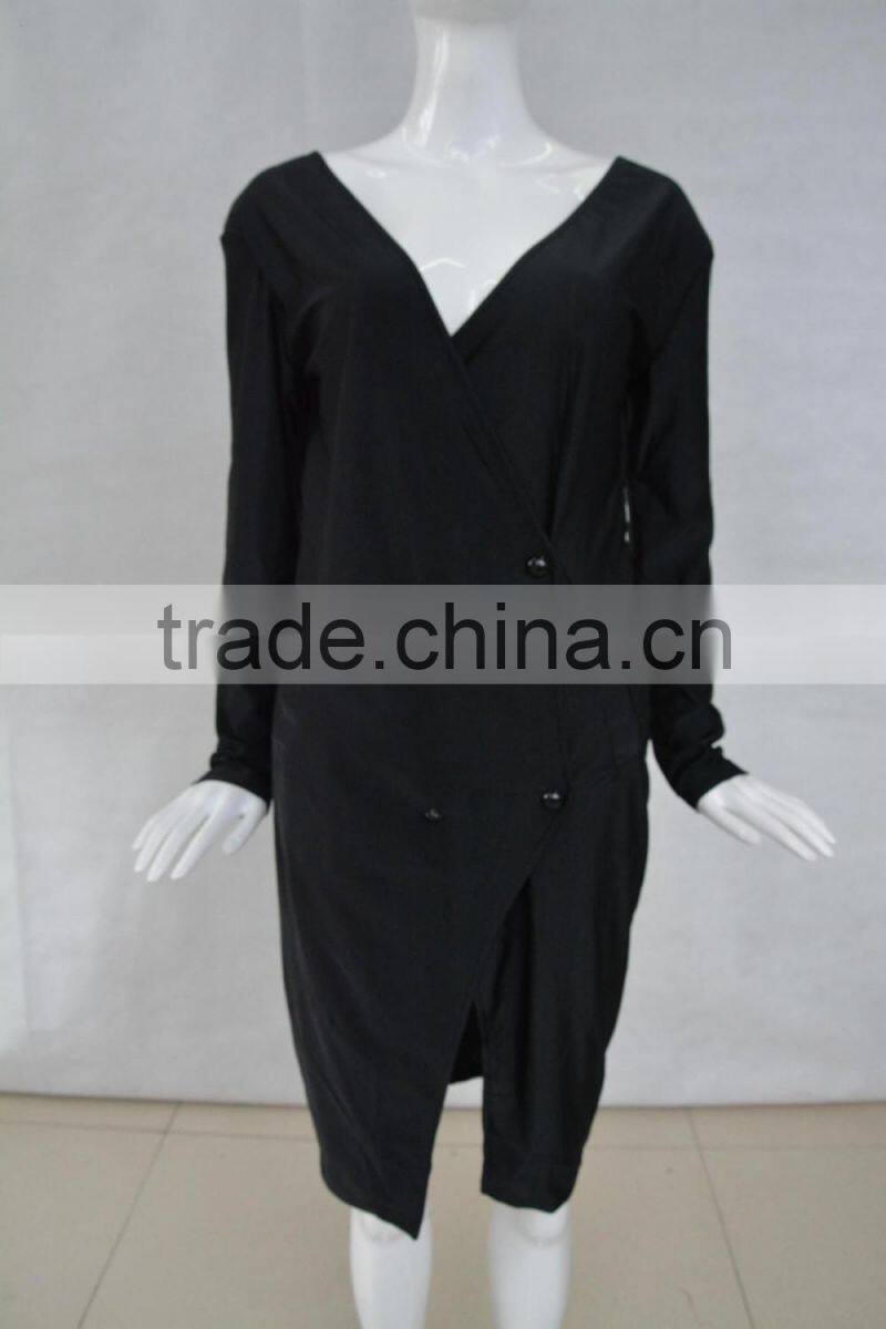 spring casual dress womans fashion dress long sleeves evening dress