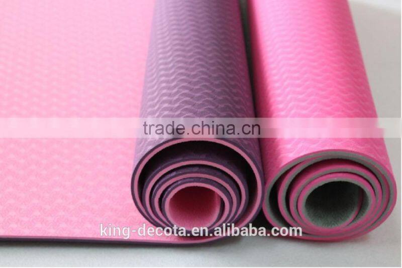 100% high elastic natural rubber yoga mat