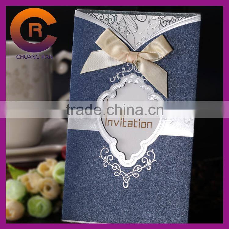 Wholesale 2015 Customized Paper Crafts Greeting Visiting Invitation Card Design