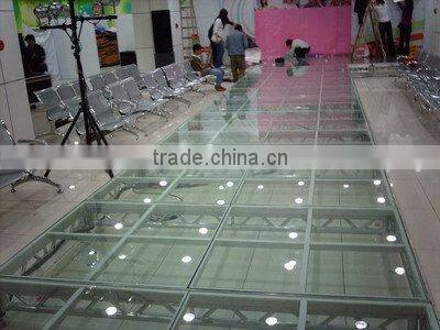 modern cheap portable stage concert stage equipment concert glass stage