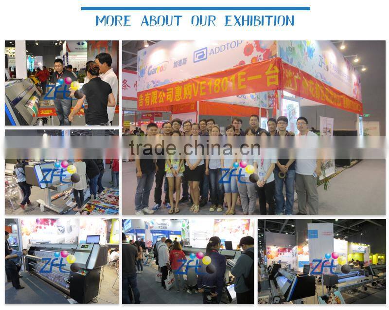 Garros Large Format UV Flatbed Printer DX5 Head With Roll To Roll Together