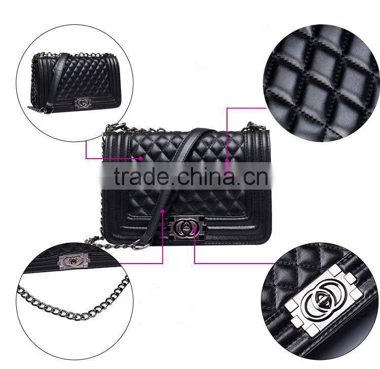 new model diamond lattice purses ladies handbags